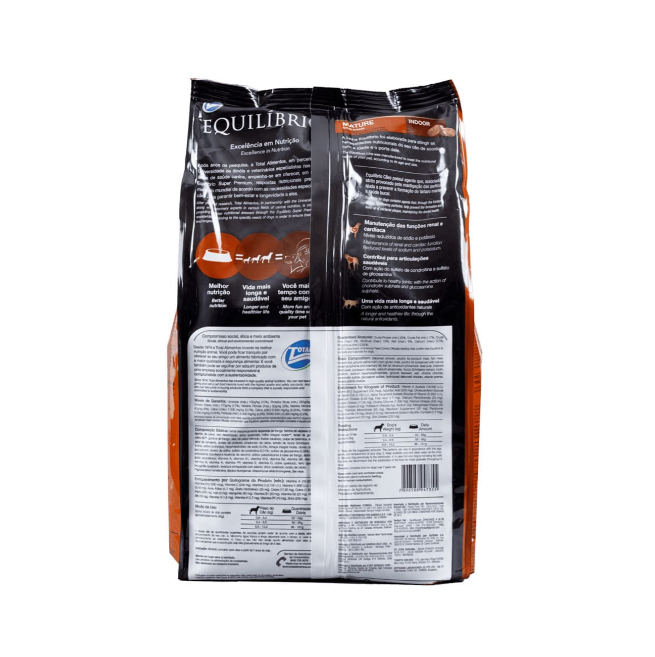 Equilíbrio Mature 7+ Razas Pequeñas - Alimento para Perros