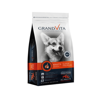 Grand Vita Adulto Senior 7+ Cordero - Alimento para Perros