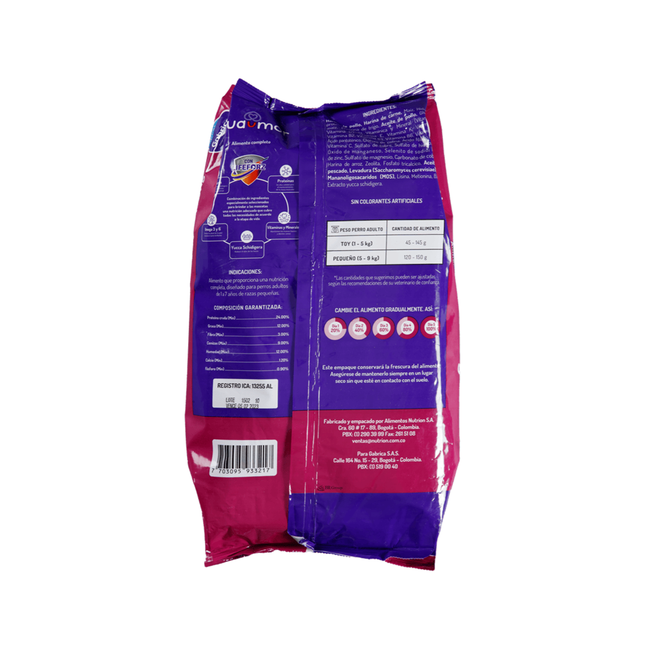 Guaumor Adulto Razas Pequeñas - Alimento para Perros