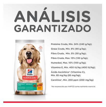Hills Science Diet Adult Perfect Weight - Alimento para Perros