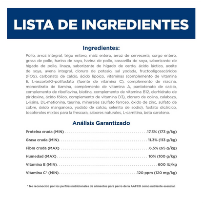 Hill's Science Diet Adult 7+ Small and Mini - Alimento para Perros