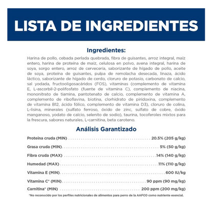 Hill's Science Diet Adult Small and Mini Light - Alimento para Perros