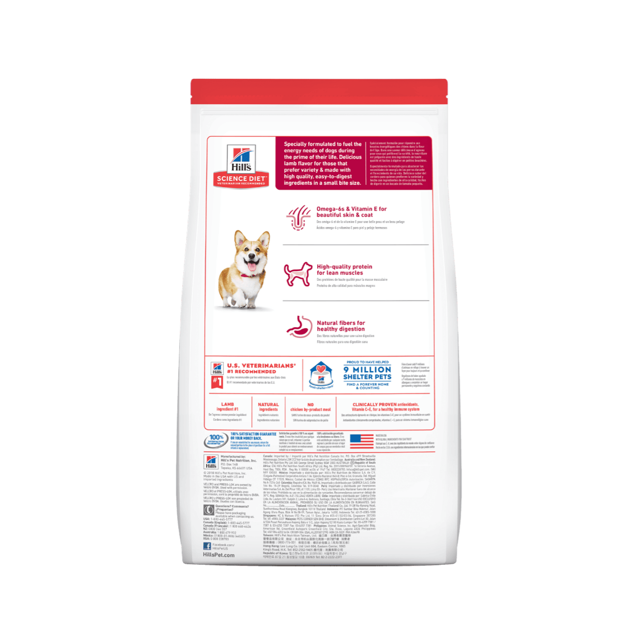 Hill's Science Diet Adult Small Bites Lamb and Rice - Alimento para Perros