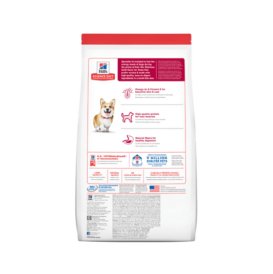 Hill's Science Diet Adult Small Bites Lamb and Rice - Alimento para Perros