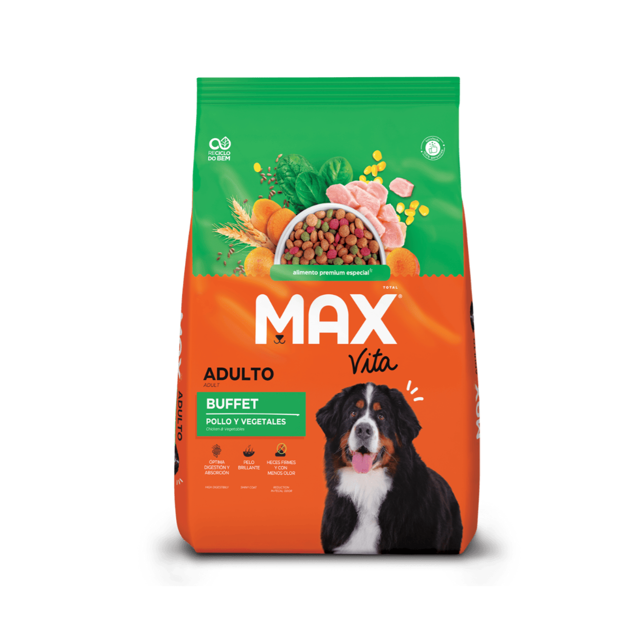 Max Vita Buffet Pollo y Vegetales - Alimento para Perros
