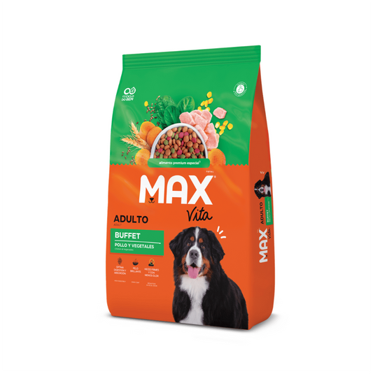 Max Vita Buffet Pollo y Vegetales - Alimento para Perros