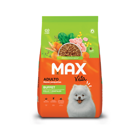 Max Vita Adultos Razas Pequeñas Pollo - Alimento para Perros