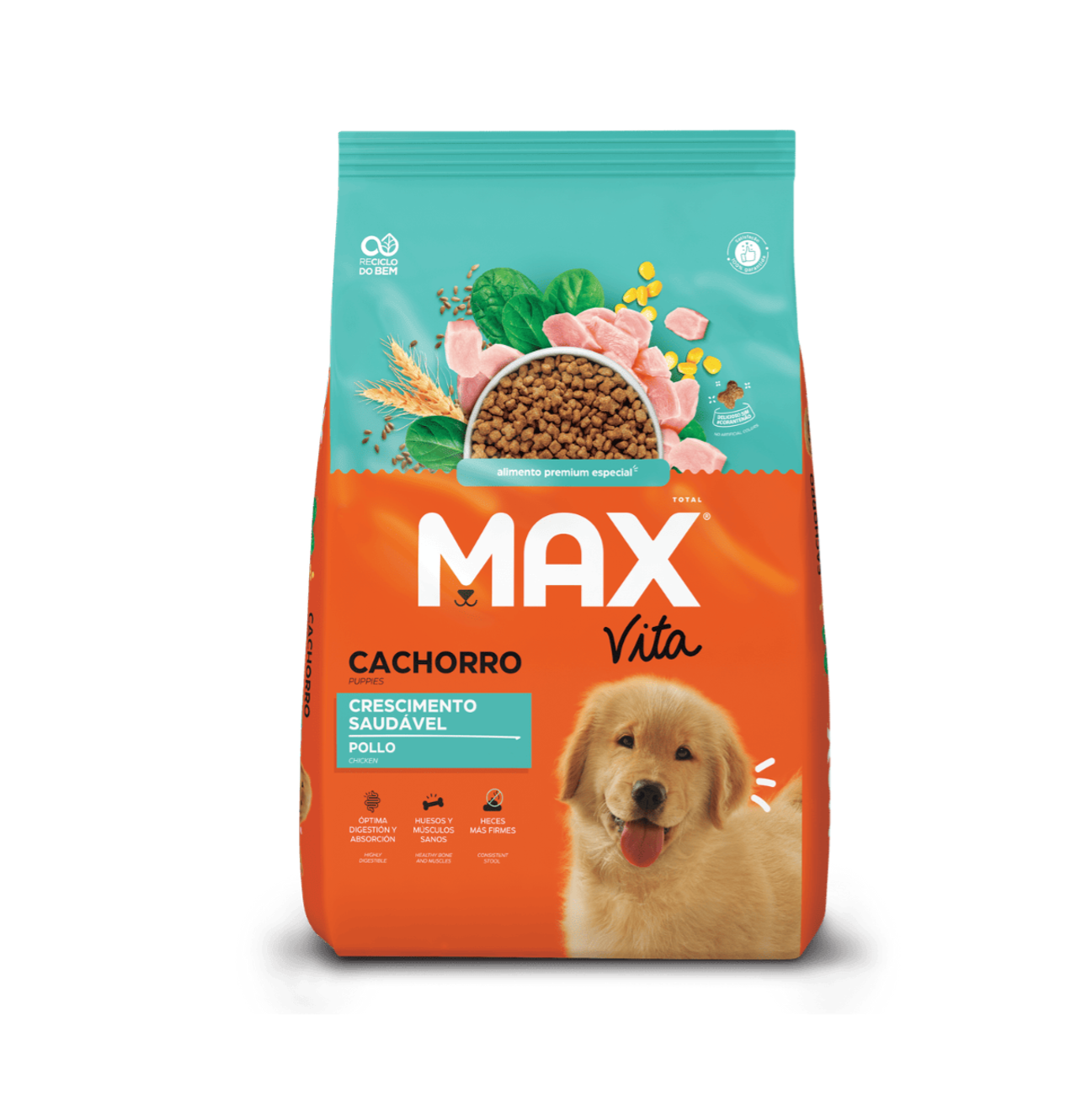 Max Vita Cachorros Crecimiento Saludable - Alimento para Perros
