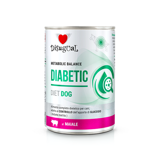 Disugual Dog Diabetic Cerdo - Alimento Húmedo para Perros