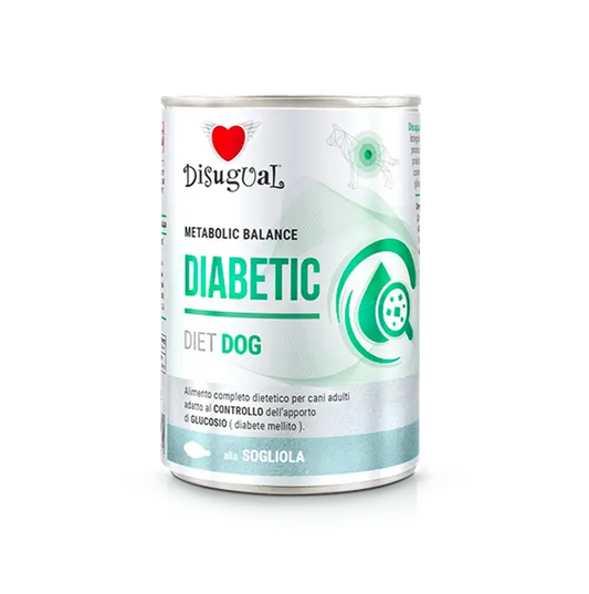 Disugual Dog Diabetic Pescado - Alimento Húmedo para Perros