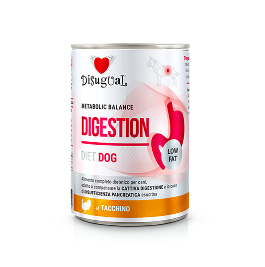 Disugual Dog Digestion Pavo - Alimento Húmedo para Perros