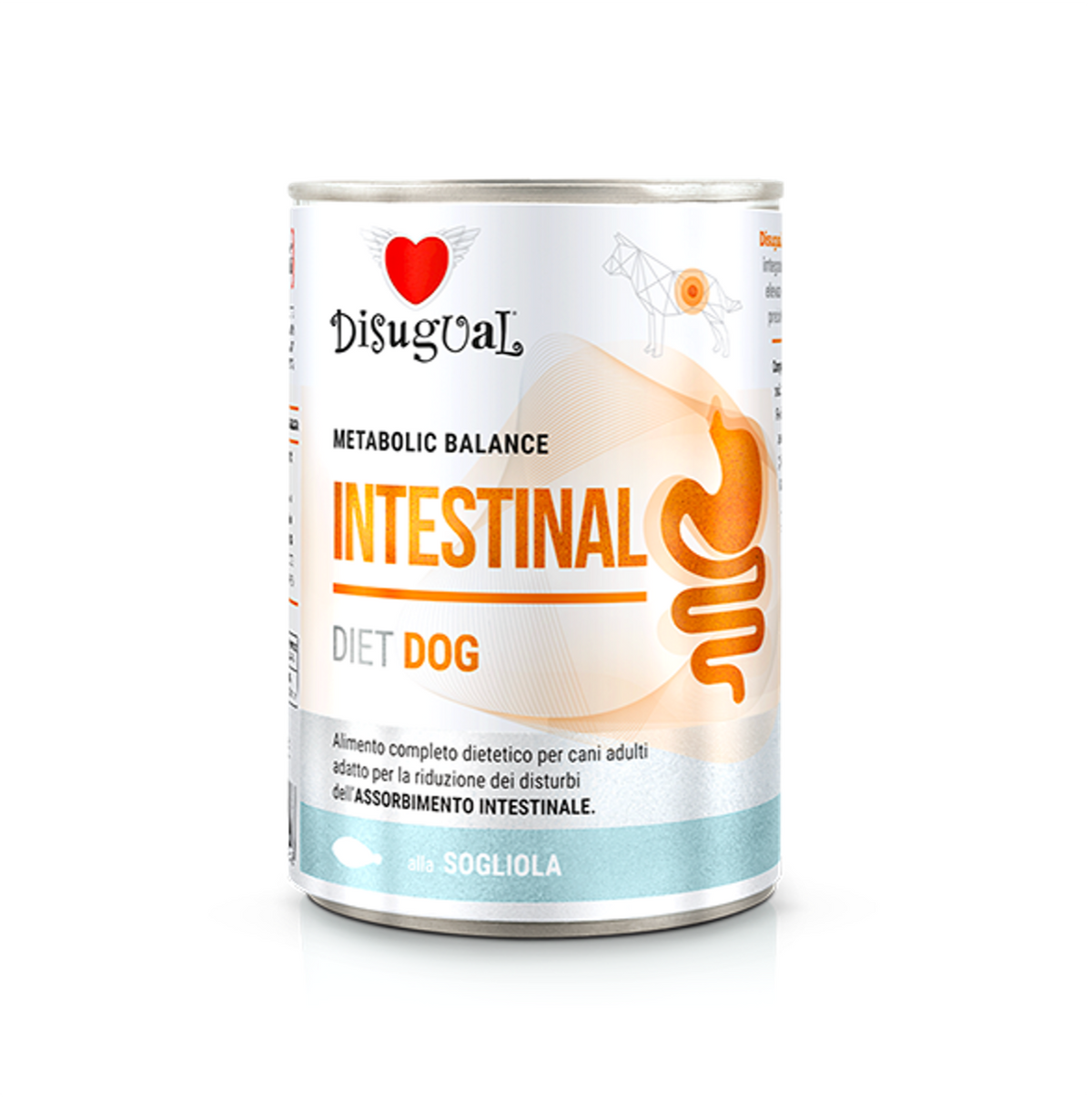 Disugual Dog Intestinal Pescado - Alimento Húmedo para Perros