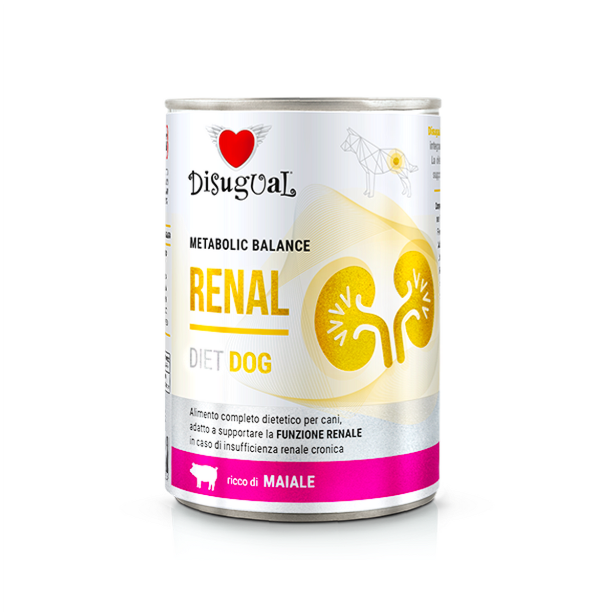 Disugual Metabolic Balance Dog Renal Cerdo - Alimento Húmedo Perros