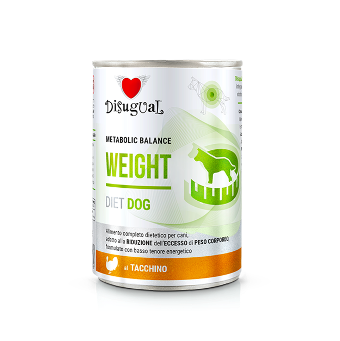 Disugual Metabolic Balance Dog Weight Pavo - Alimento Húmedo para Perros