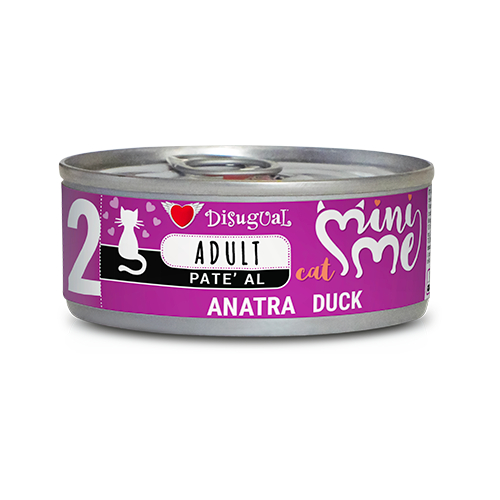 Disugual Cat Adult Mini Me 2 Pato - Alimento Húmedo para Gatos