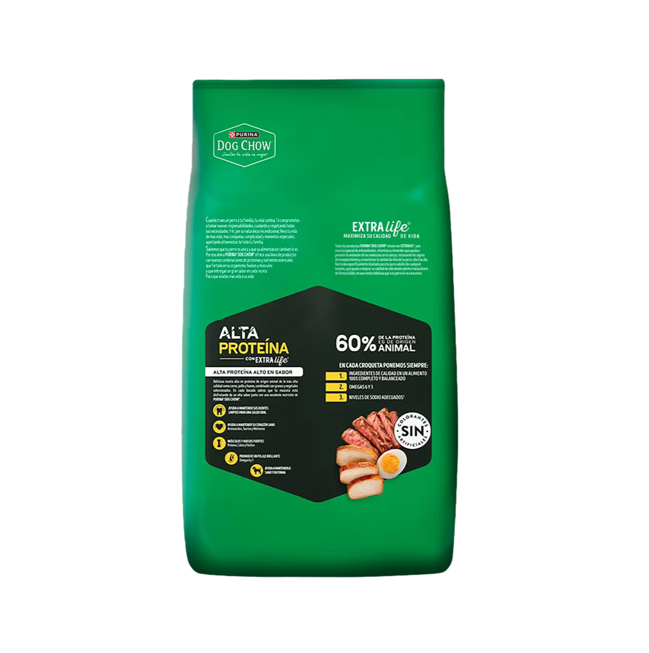 Dog Chow Adultos Alta Proteína - Alimento para Perros