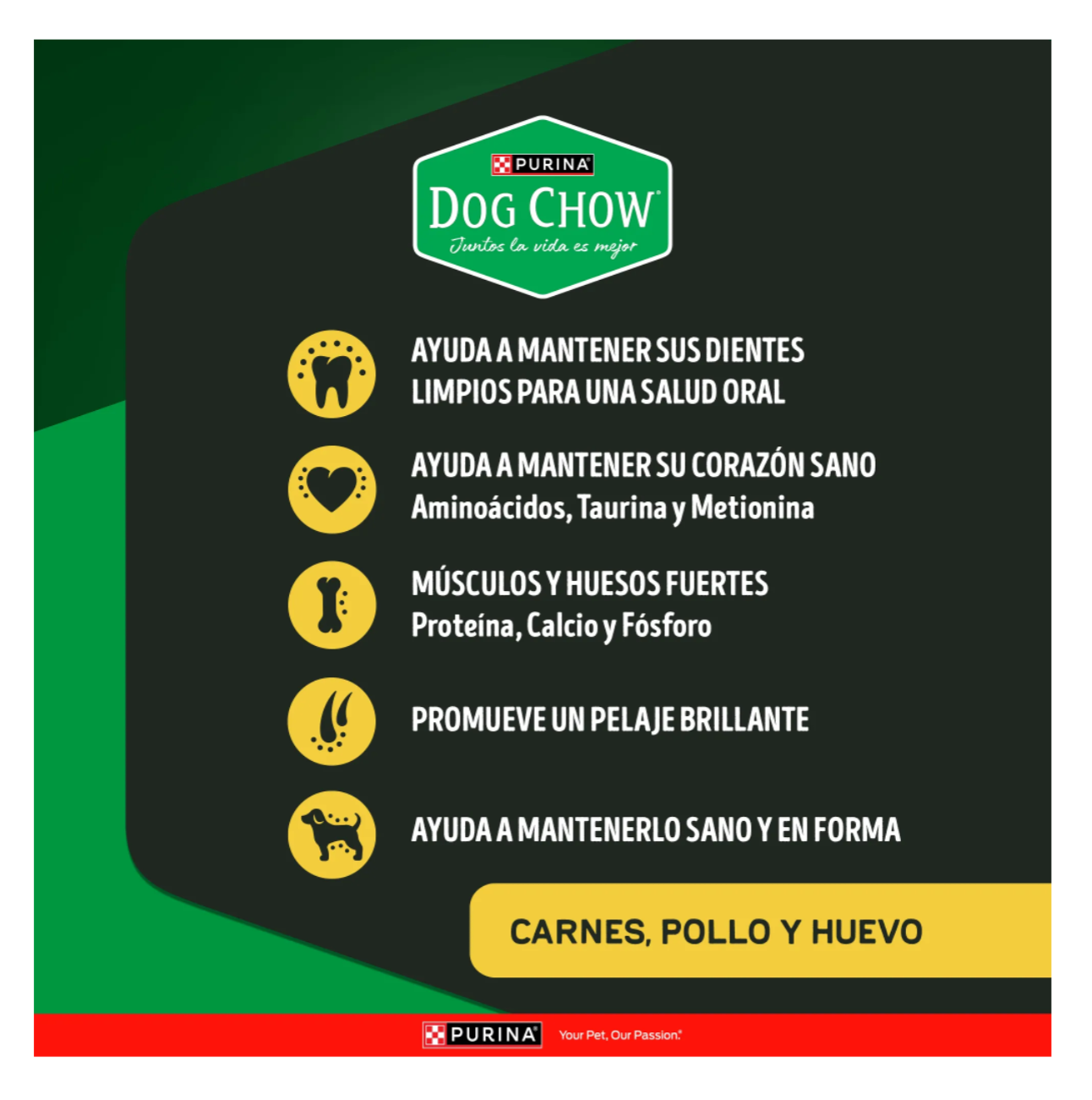 Dog Chow Adultos Alta Proteína - Alimento para Perros