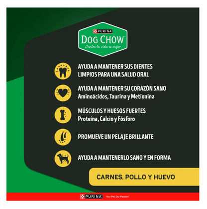 Dog Chow Adultos Alta Proteína - Alimento para Perros