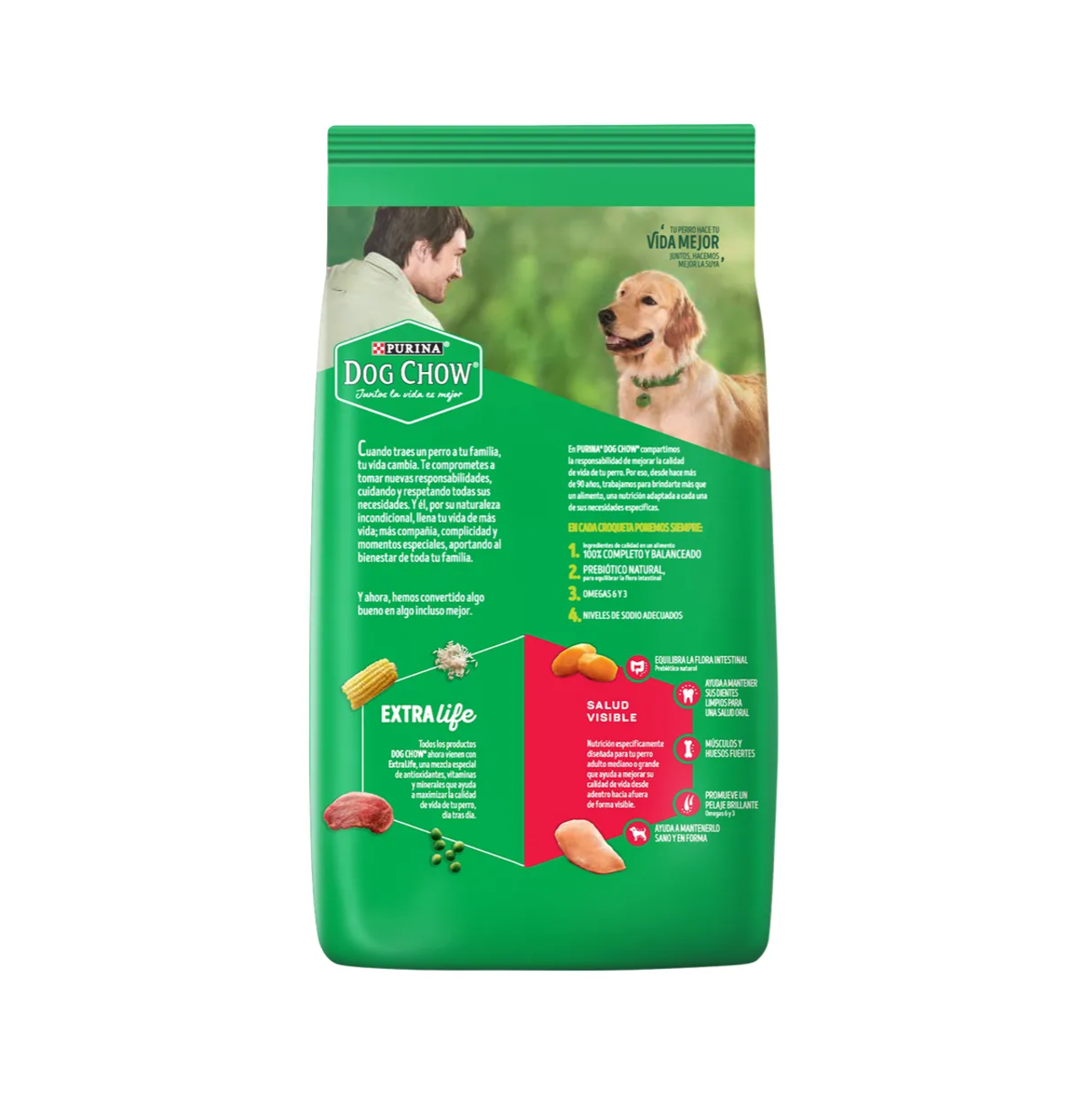 Dog Chow Adultos Medianos y Grandes - Alimento para Perros