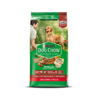 Dog Chow Adultos Medianos y Grandes - Alimento para Perros