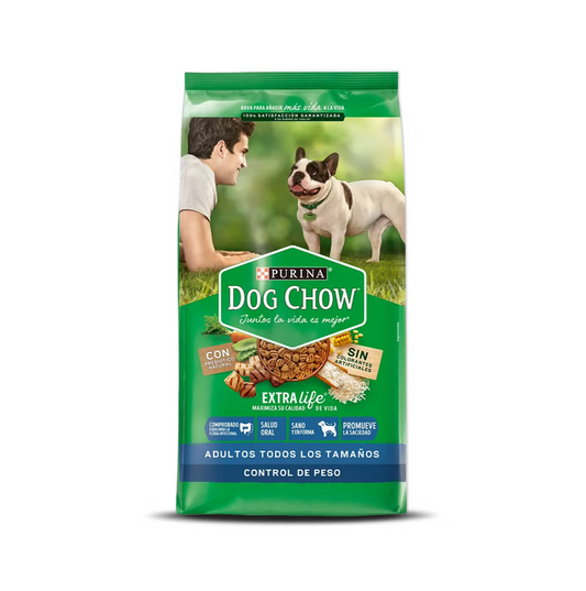 Dog Chow Adultos Control de Peso - Alimento para Perros