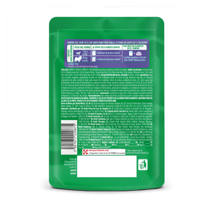 Dog Chow Pouch Cachorros Carne - Alimento Húmedo para Perros