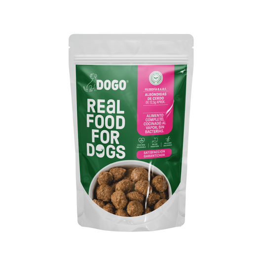 Dogo Albondigas de Cerdo - Alimento para Perros