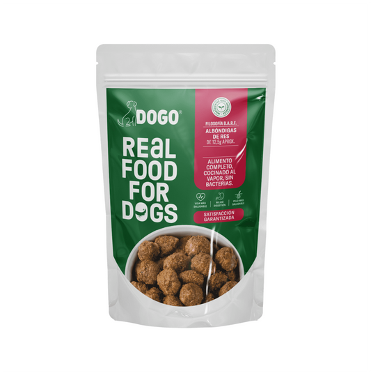 Dogo Albondigas de Res - Alimento para Perros