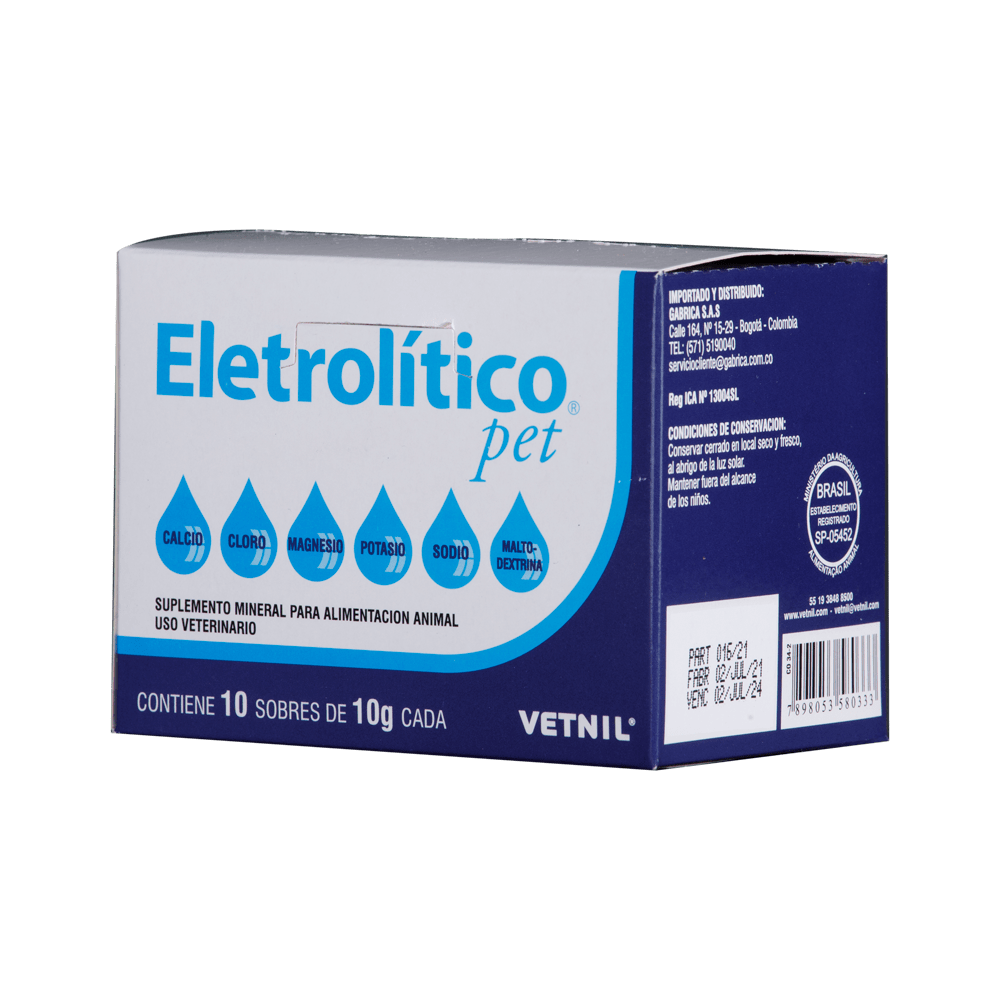 Electrolítico Pet - Medicamentos para Perros y Gatos - Petit Paws