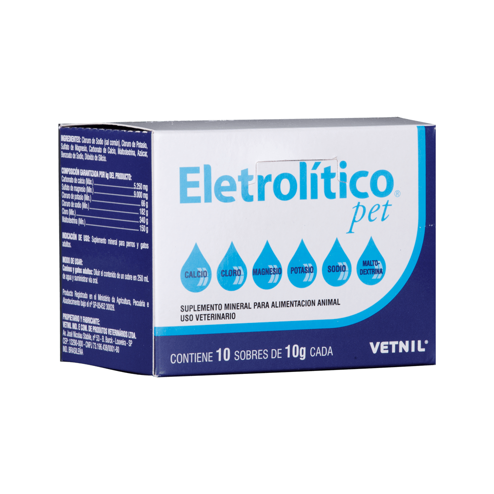 Electrolítico Pet - Medicamentos para Perros y Gatos - Petit Paws