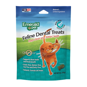 Emerald Pet Cat Snack Dental Pescado Oceánico - Snacks para Gatos