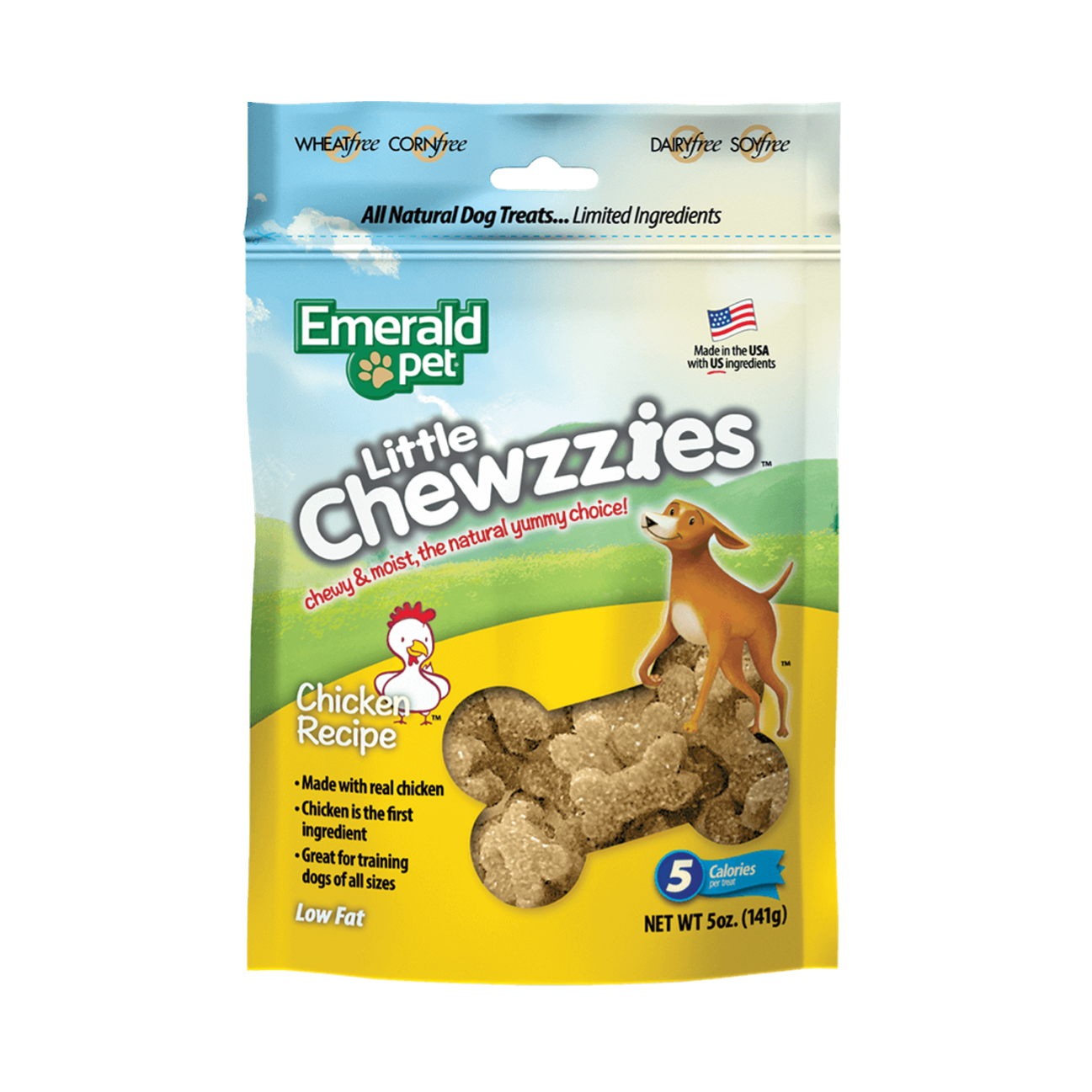 Emerald Pet Snack Little Chewzzies Pollo - Snacks para Perros