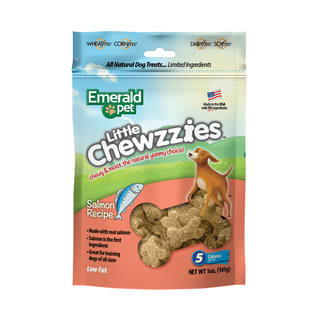 Emerald Pet Snack Little Chewzzies Salmón - Snacks para Perros