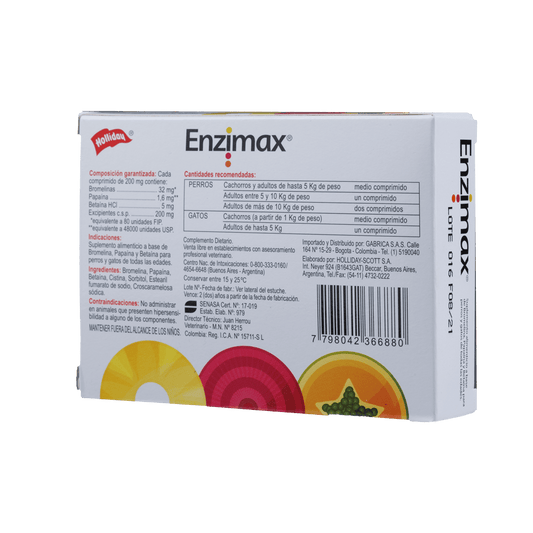 Enzimax - Medicamentos para Perros y Gatos - Petit Paws