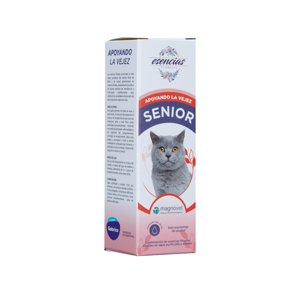 Esencias Florales de Bach Senior Felino - Petit Paws