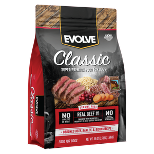 Evolve Classic Beef, Barley and Bison - Alimento para Perros