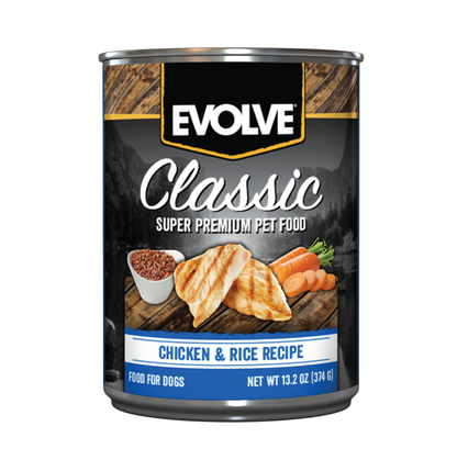 Evolve Dog Classic Pollo Lata - Alimento Húmedo para Perros
