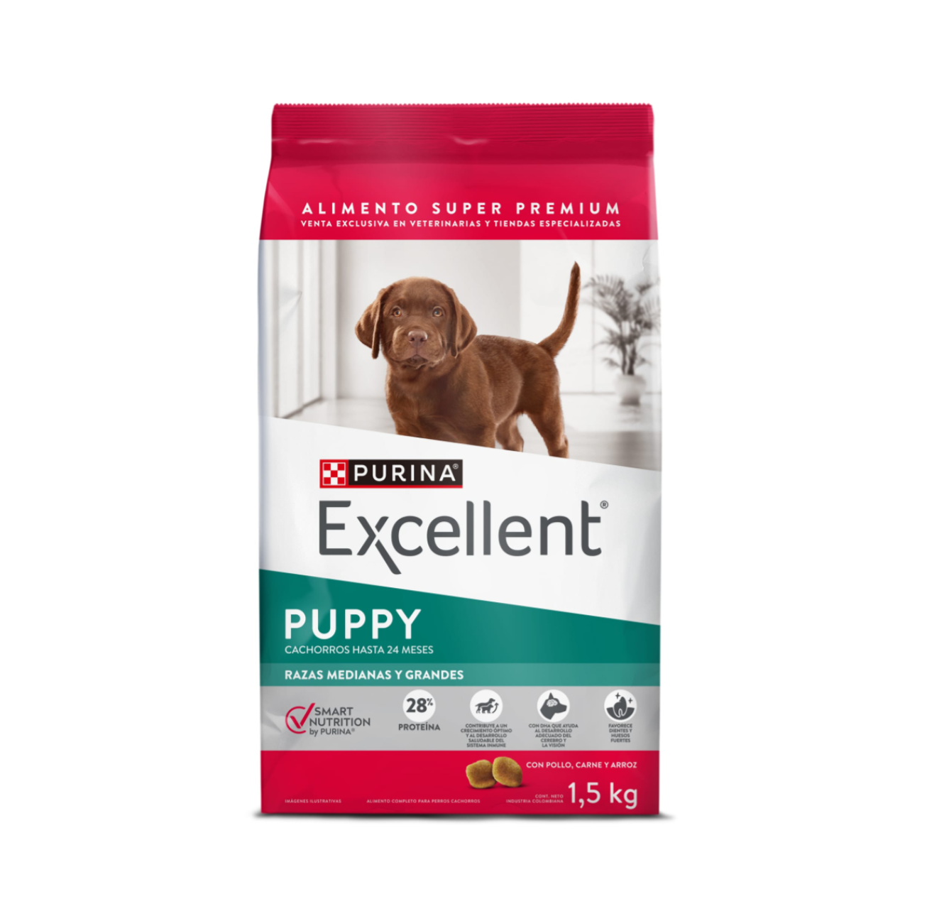 Excellent Cachorros Razas Medianas y Grandes - Alimento para Perros