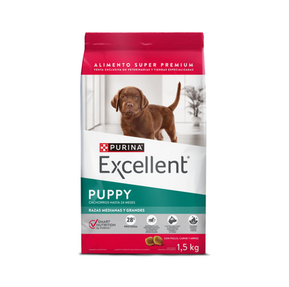 Excellent Cachorros Razas Medianas y Grandes - Alimento para Perros
