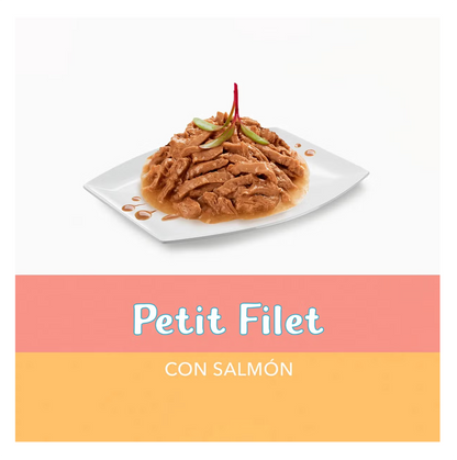 Fancy Feast Petit Filets Salmón - Alimento Húmedo para Gatos