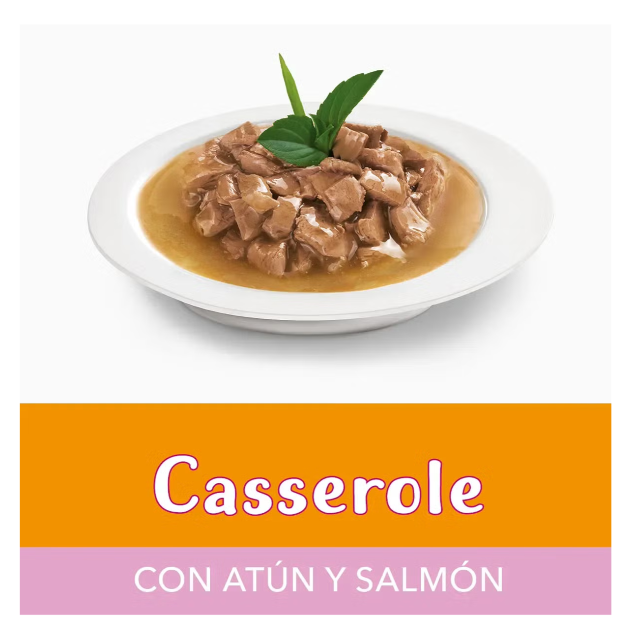 Fancy Feast Pouch Casserole Atún y Salmón - Alimento Húmedo para Gatos