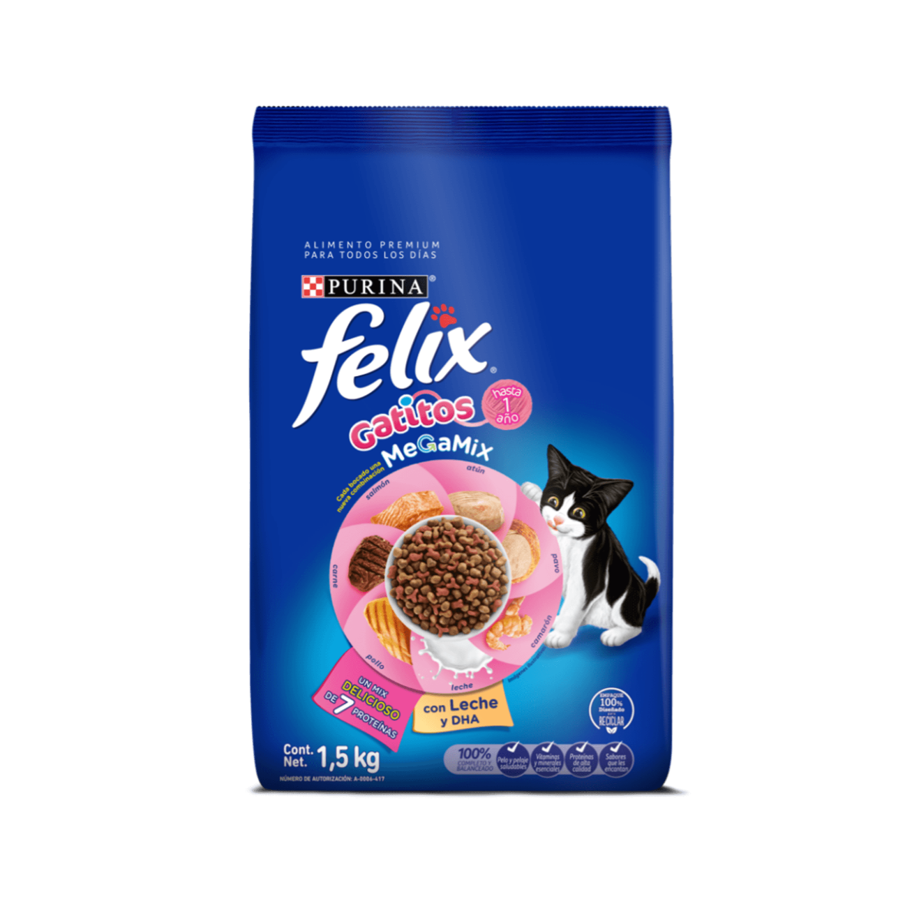 Felix Gatitos Megamix - Alimento para Gatos