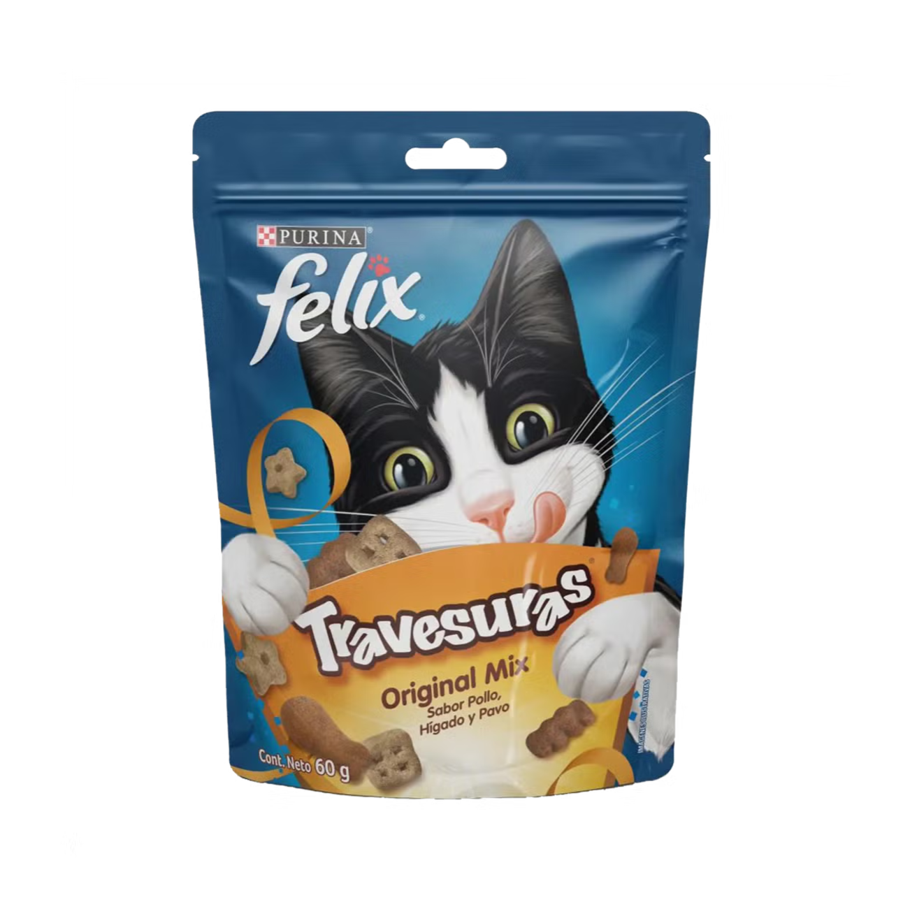 Felix Travesuras Original Mix - Snacks para Gatos