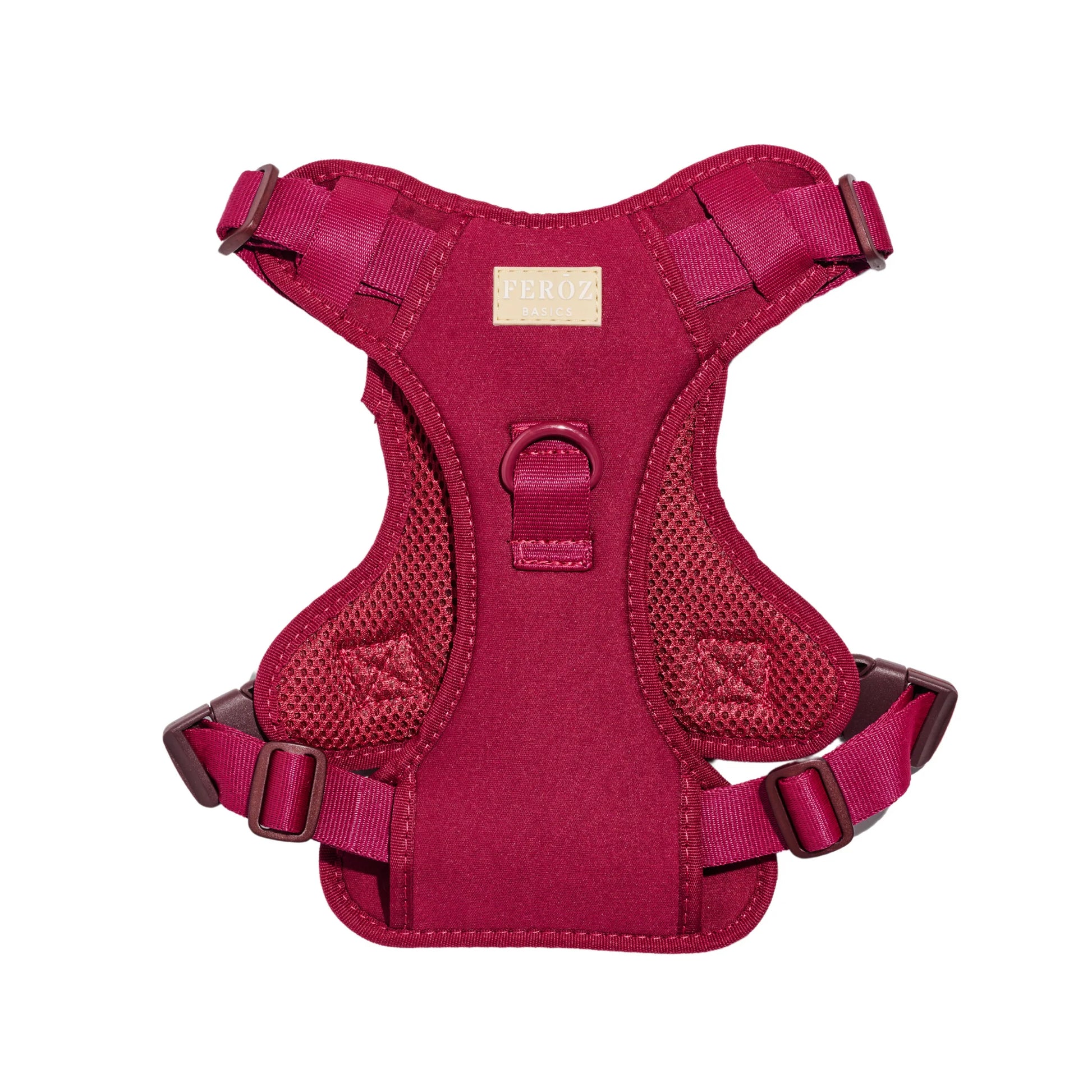 Feroz Arnés Deportivo Basic Vinotinto - Arnés para Perros