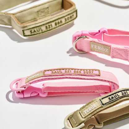 Feroz Collar Reata Basic Rosa - Collares para Perros