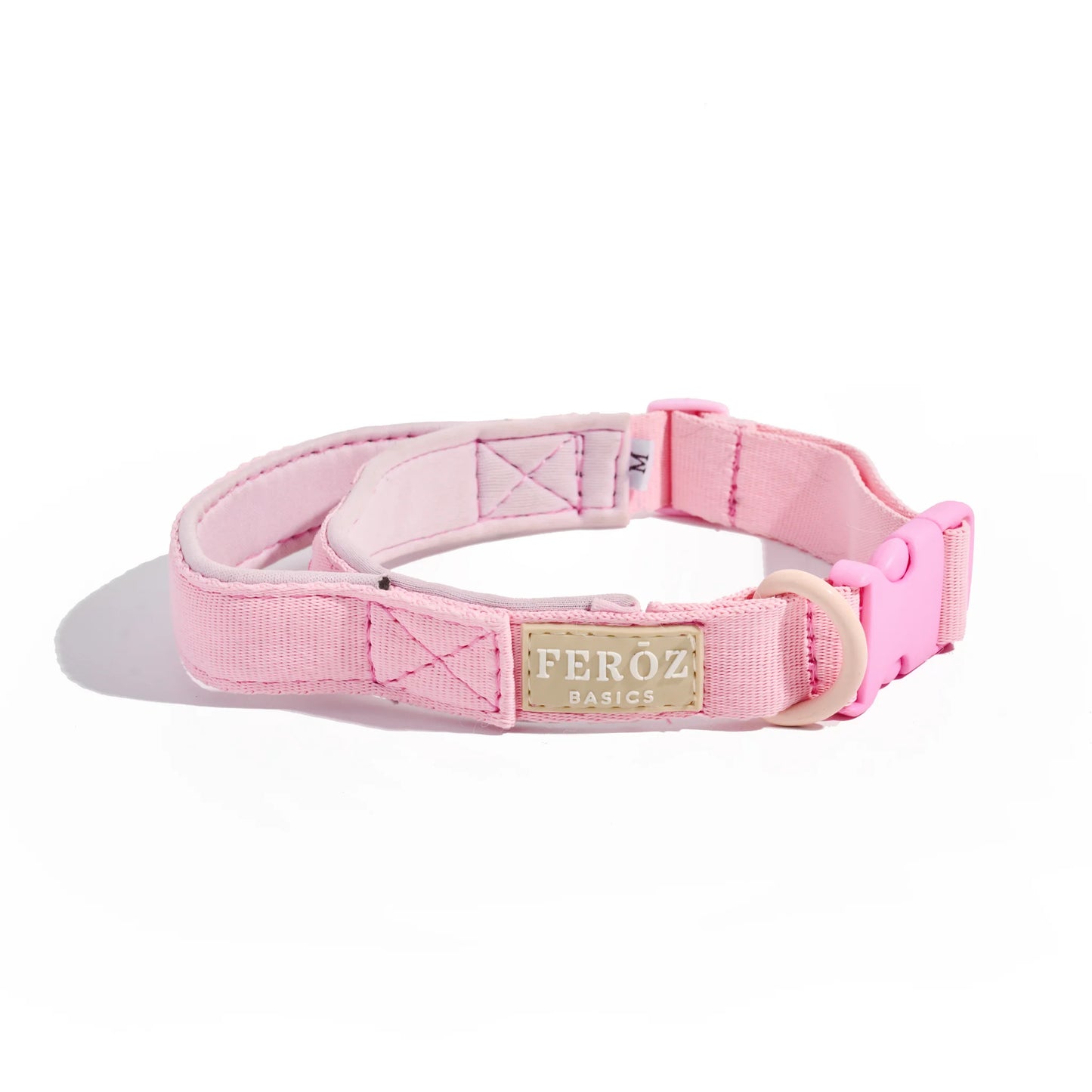 Feroz Collar Reata Basic Rosa - Collares para Perros