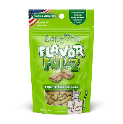 Flavorfullz Cat Treats Chicken and Catnip (85 G) - Snacks para Gatos
