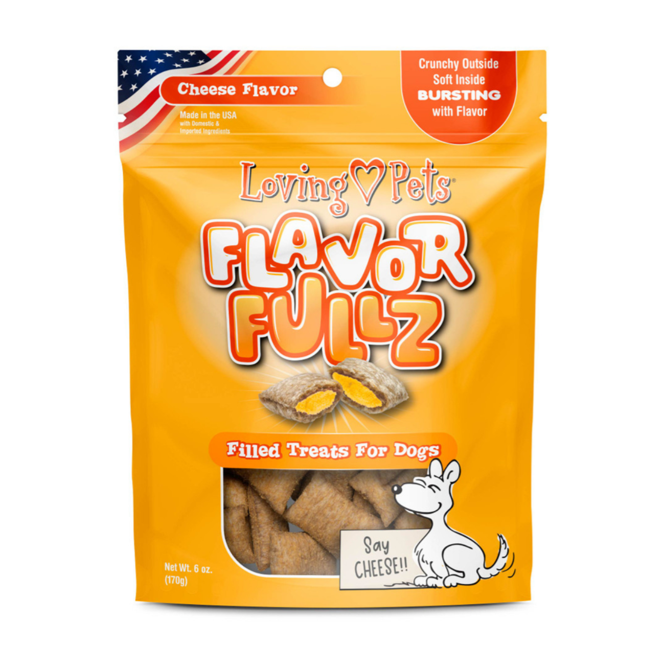 Flavorfullz Dog Treats Cheese - Snacks para Perros