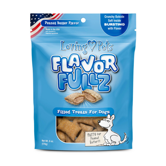 Flavorfullz Dog Treats Peanut Butter - Snacks para Perros
