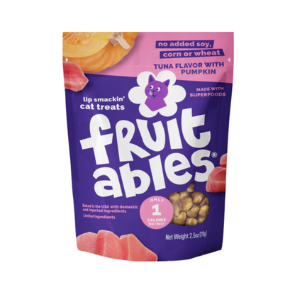 Fruitables Atún y Calabaza - Snacks para Gatos